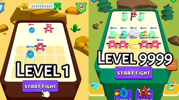 MAX LEVEL in Merge Alphabet Monster Fusion vs Number Lore: Merge Master BATTLE Game!