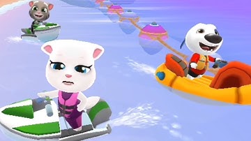 My talking Tom jetski 2 gameplay | Android iso mobile gameplay walkthrough FULL HD|