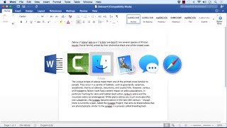 Celebrity Learning Microsoft Word for Mac 2016 Tutorial | Saving The Document For People Without Word 2016 Net Worth