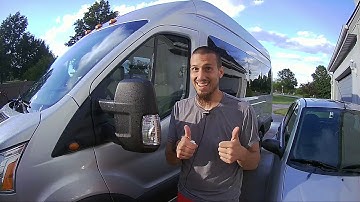 How to: Ford Transit tow Mirror LED light upgrade and more!