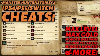 Monster Hunter Stories 2: Wings of Ruin [PS4/PS5/Switch] Cheats! (Modded Weapon, Talismans & More!)