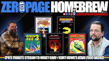 Tribute to Nukey Shay / Kurt Howe: Missile Command, Pac-Man, Galaxian + More: Atari Homebrew