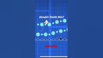 should i finish this IMPOSSIBLE level LAYOUT??      #shorts #geometrydash #gd #geometrydashchallenge