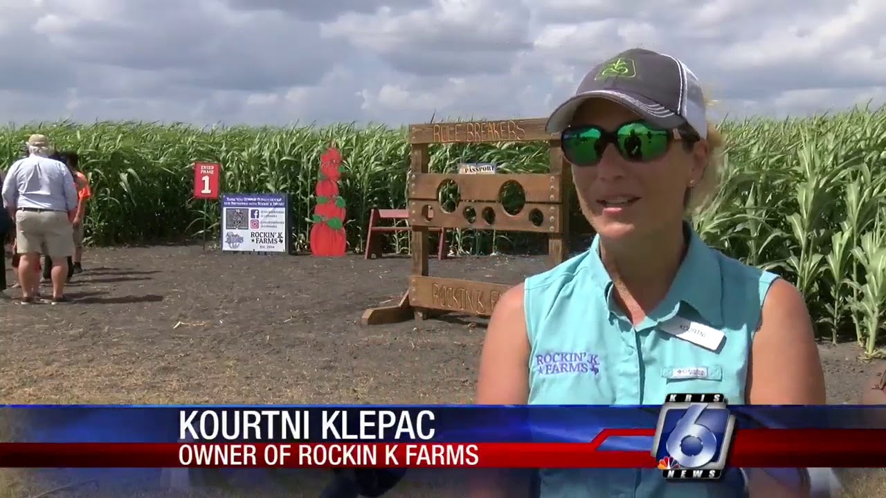 Get lost in Rockin K Farm's corn maze this Fall