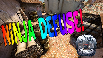 Csgo My First Ninja Defuse Ever!