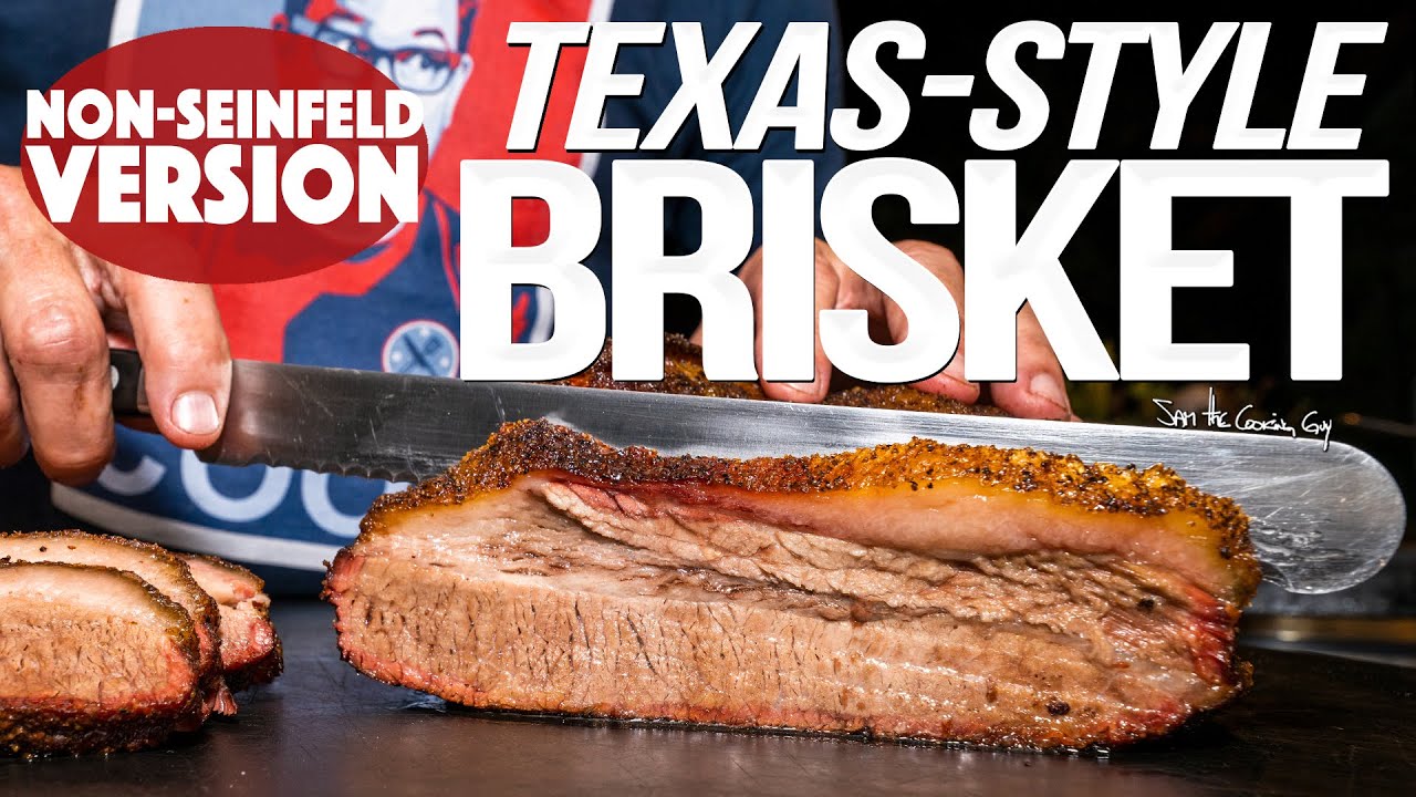 TEXAS STYLE SMOKED BRISKET AT HOME (NON REVERSE VERSION)