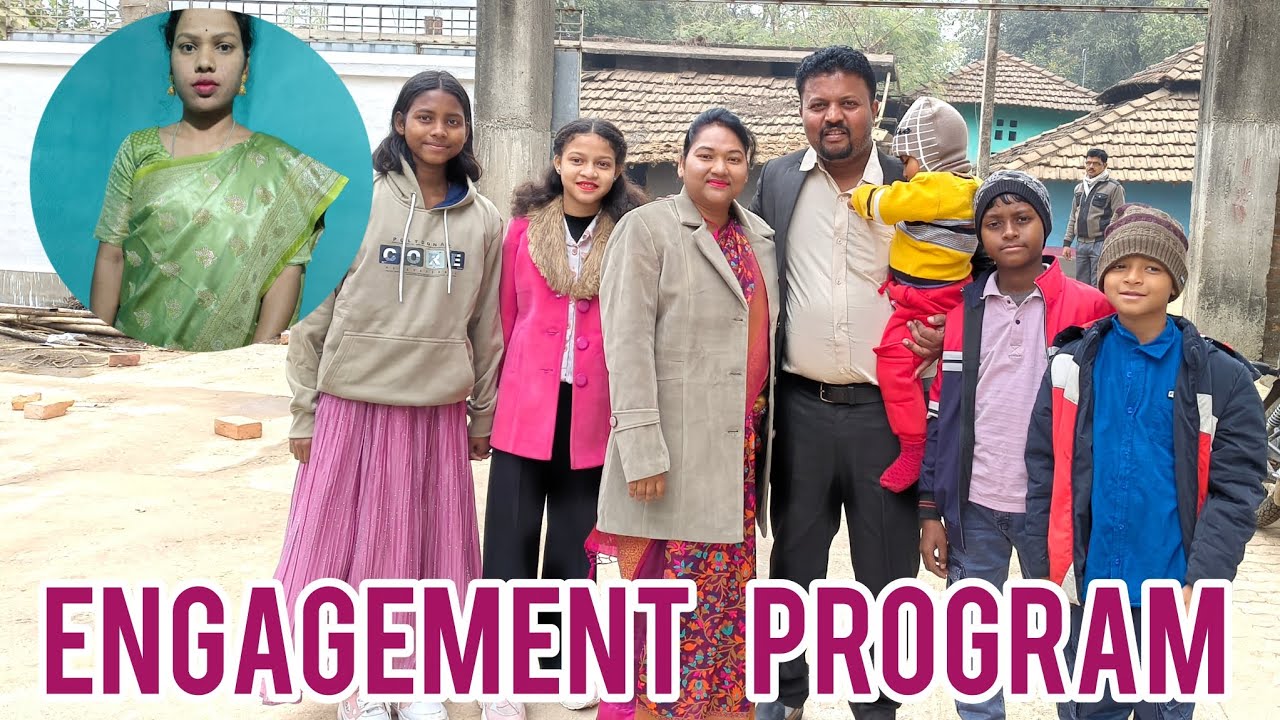 Going bride's house for engagement ceremony ||UshaHembrom|| 