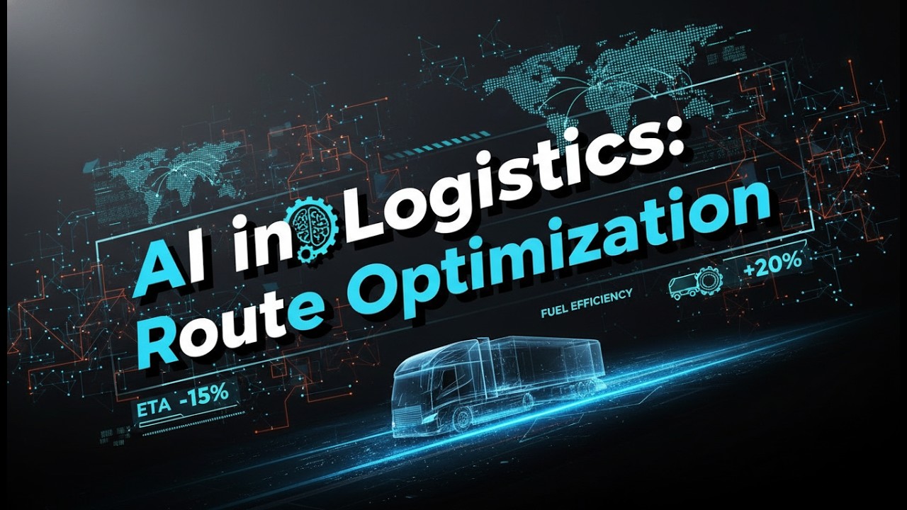 AI in Logistics: Route Optimization Explained 🚛 | Save Time, Fuel ...