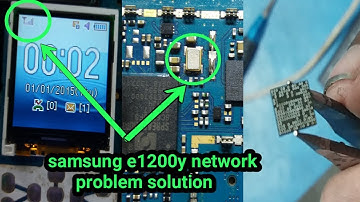 samsung 1200 network problem solution||no network|| emergency call