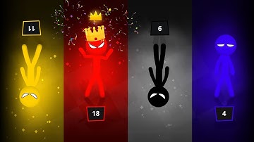 Stickman Party 1 2 3 4 Player Gameplay Satisfying MINIGAMES Walkthrough UPDATED Android ios part 61