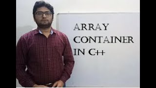 19. Array container in C++