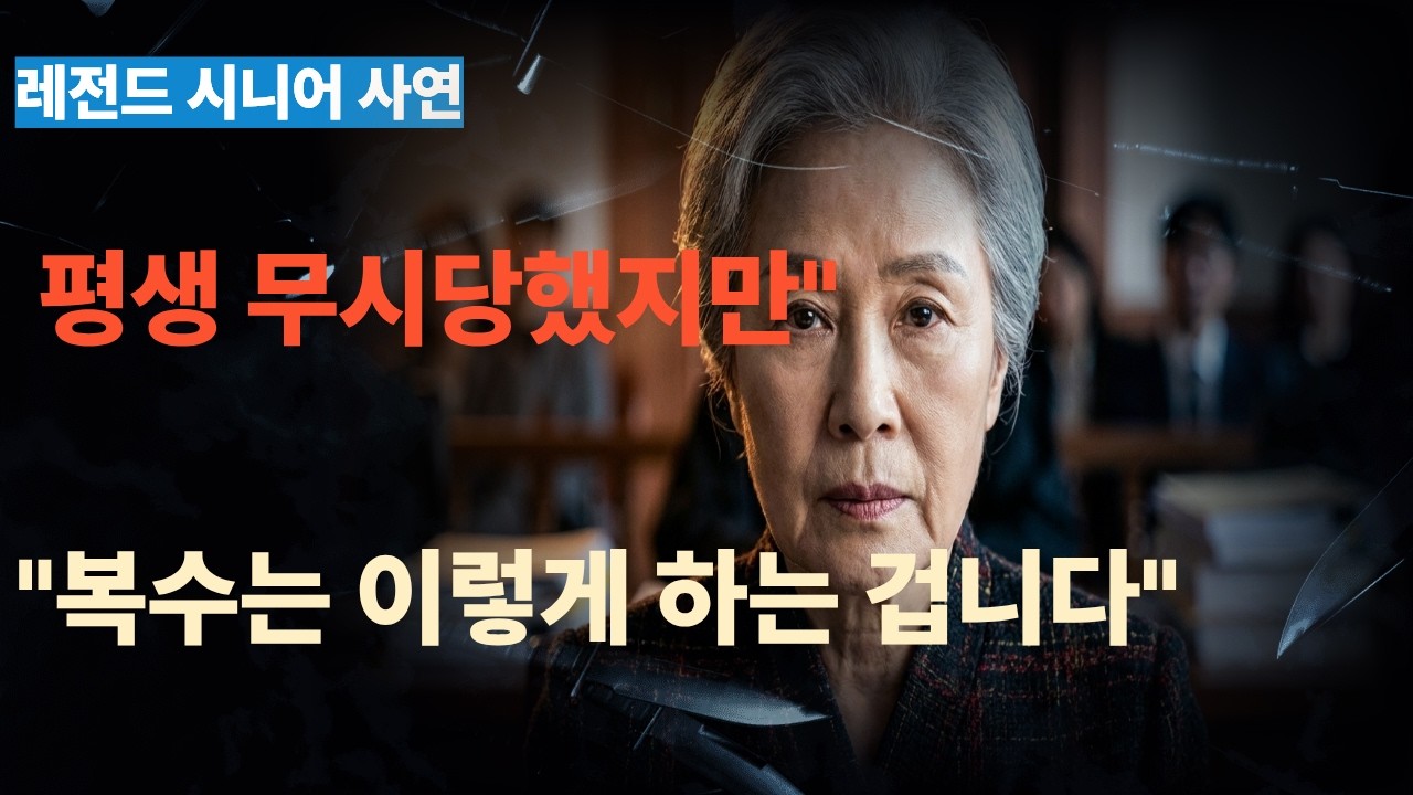 (시니어사연)내 8천만원!!시누이의 배신, 40년 만에 드러난 진실~