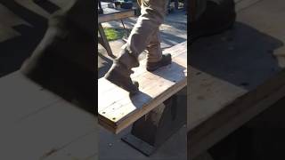 Heavy Duty Workbench #upcycling #woodworking #wood #diy #smallbusiness #craft
