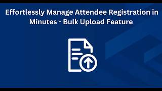 KonfHub - Struggling with Bulk Attendee Uploads? Watch This!