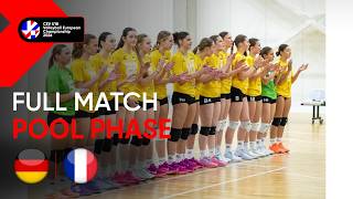 Full Match | Germany vs. France | CEV U18 Volleyball European Championship 2026 Women Full Match | Germany vs. France | CEV U18 Volleyball European Championship 2026 Women