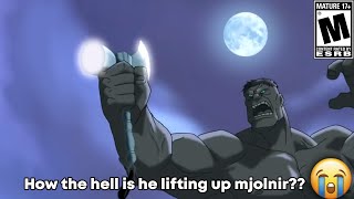 Back when the Incredible Hulk was actually INCREDIBLE.