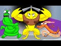 RAINBOW FRIENDS Become SUPERHEROES?! (Cartoon Animation)