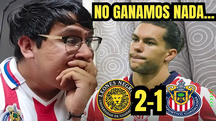 NO GANAMOS NADA... Reacción a Leones Negros (2) vs Chivas (1) (Final Copa Pacífica) | Goool Gress