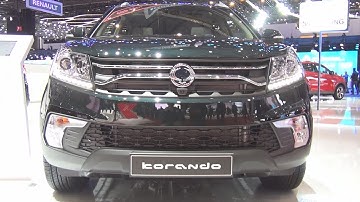 SsangYong Korando Sapphire 6AT AWD 2.2 Diesel e-Xdi (2017) Exterior and Interior in 3D