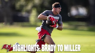 Highlight: Tom Brady Passes to Scotty Miller