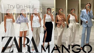 Newest  ZARA and MANGO ** | TRY On Hauls | ** Full Outfit ideas