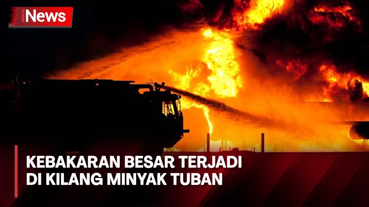 Lahan Kosong 130 Ha Milik Kilang Minyak Pertamina Tuban Terbakar Hebat
