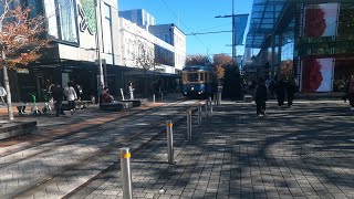 Christchurch Tram Tour: Full 50-Minute Hop-On Hop-Off Adventure! Explore NZ’s Heritage Ride