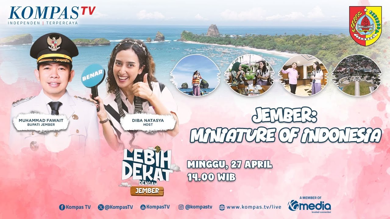 Melihat Kota Jember yang Dikenal Sebagai Miniatur Indonesia - Lebih Dekat Dengan