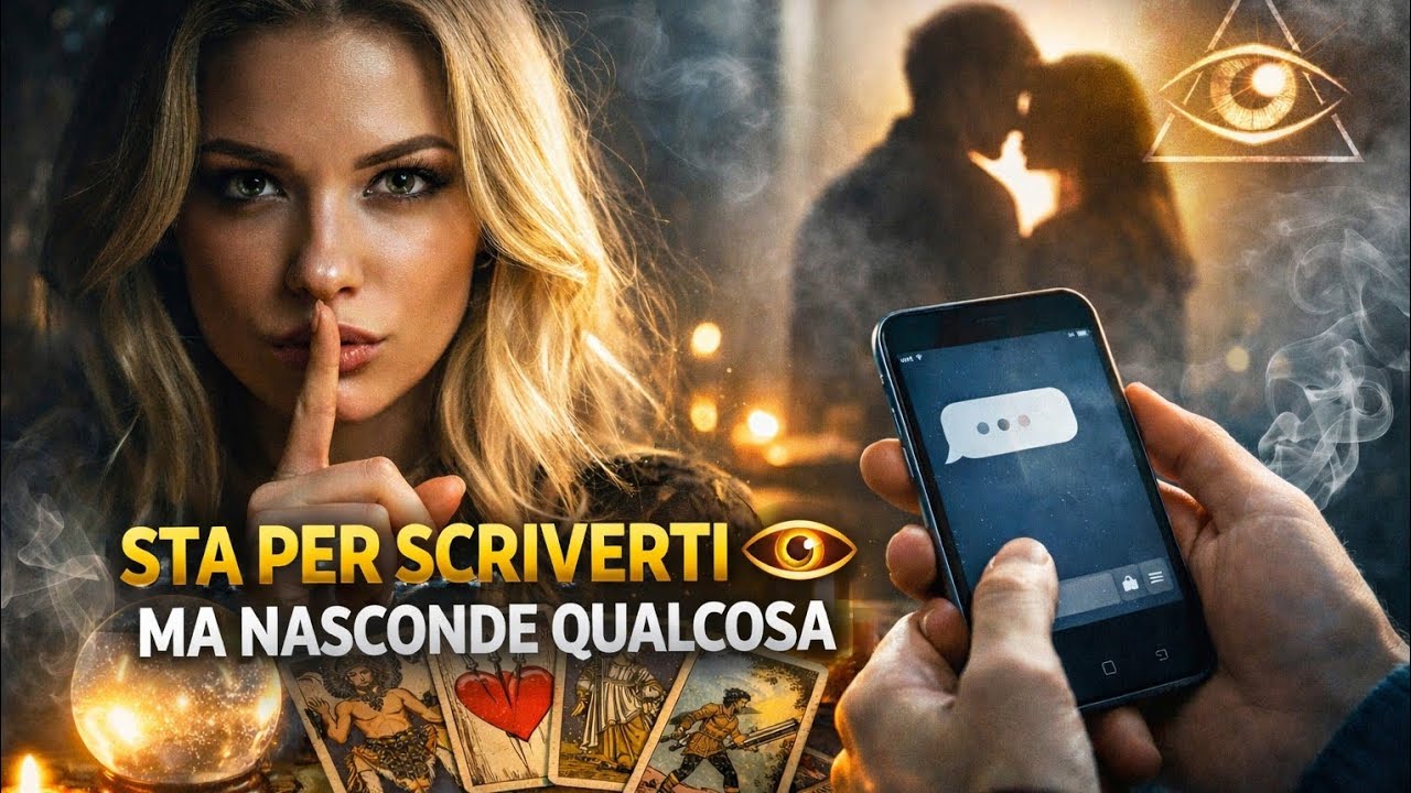 FERMATI. Sta per scriverti… ma non è come pensi 👁️ Tarocchi Amore #nonèuncaso