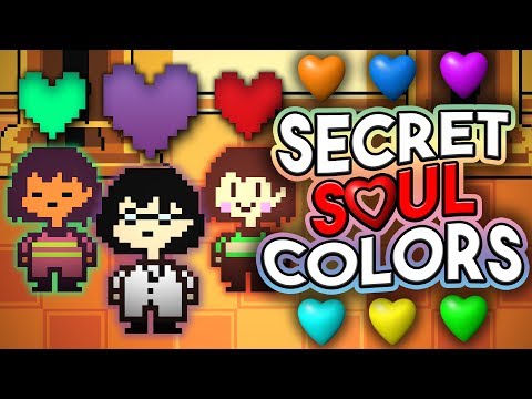 The UNDERTALE Soul Colors You Never Knew Existed! Underale Theory | UNDERLAB