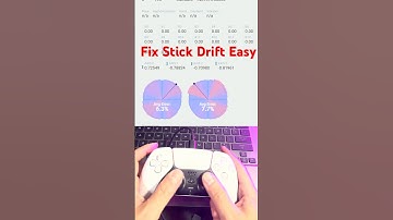 Calibrate controller fixed stick drift
