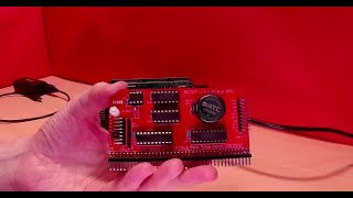 sc203 modular z180 computer kit - part 7 - testing the Real Time Clock (RTC) card