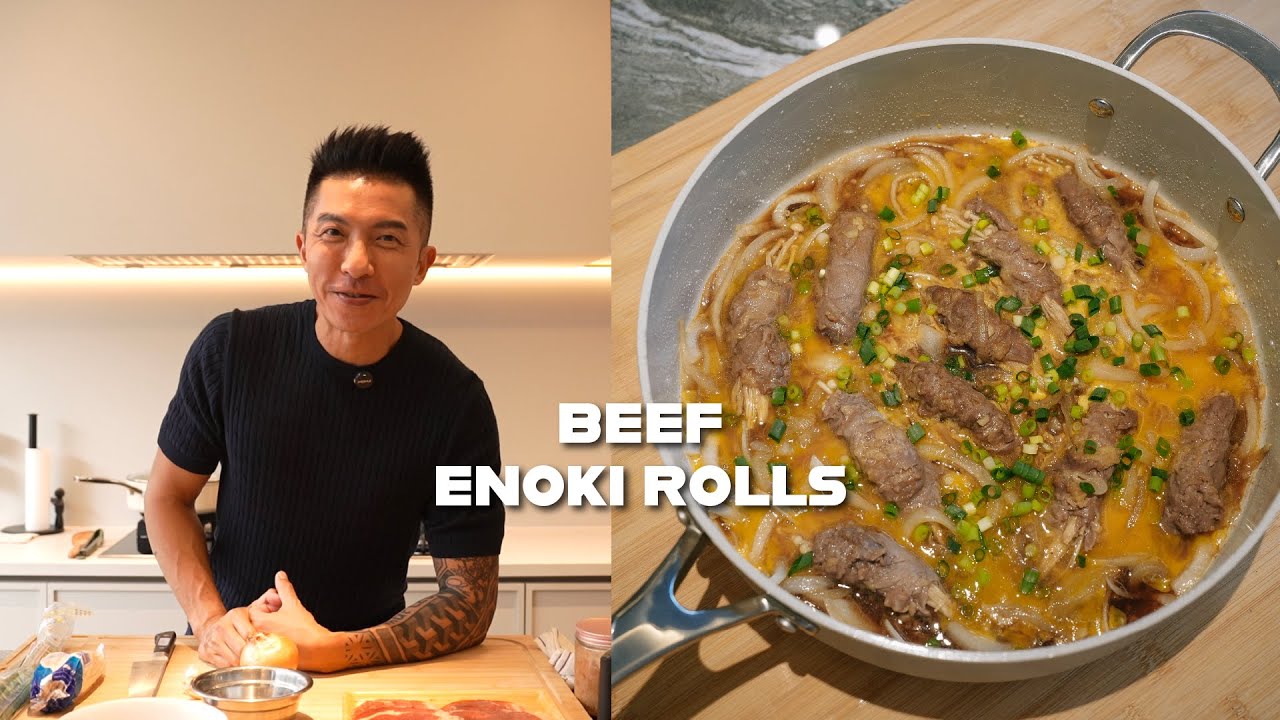 BEEF ENOKI ROLLS - YouTube