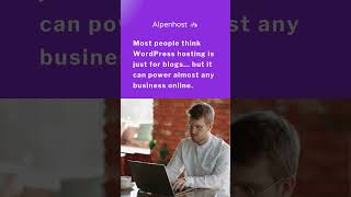 Order your Wordpress hosting from Alpenhost today