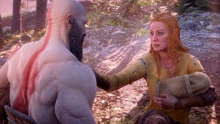 What Kratos Wife Told Him About Their Son Scene - God Of War Ragnarok (Ps5) 2022