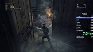 Bloodborne All Bosses Speedrun 1:12:14