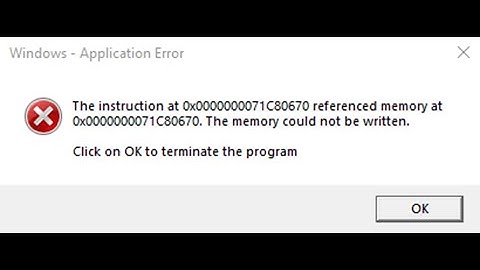 Fix Adobe Reader DC instruction at referenced memory could not be written Error in Windows 11