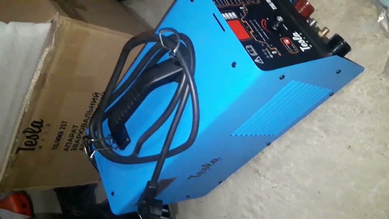 Купил и тестирую Tesla TIG/MMA 257. Сварка алюминия.  Часть 1