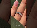 The Curved Diamond Band Your Stack Has Been Craving ✨ #drock #curveddiamondband