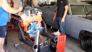 El Caminos 454 first start up