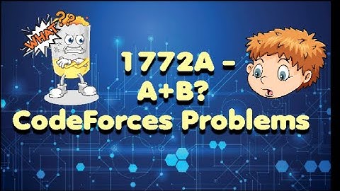 1772A. A+B? || Codeforces Programing Contest || Division 3 || Solution Using C ||