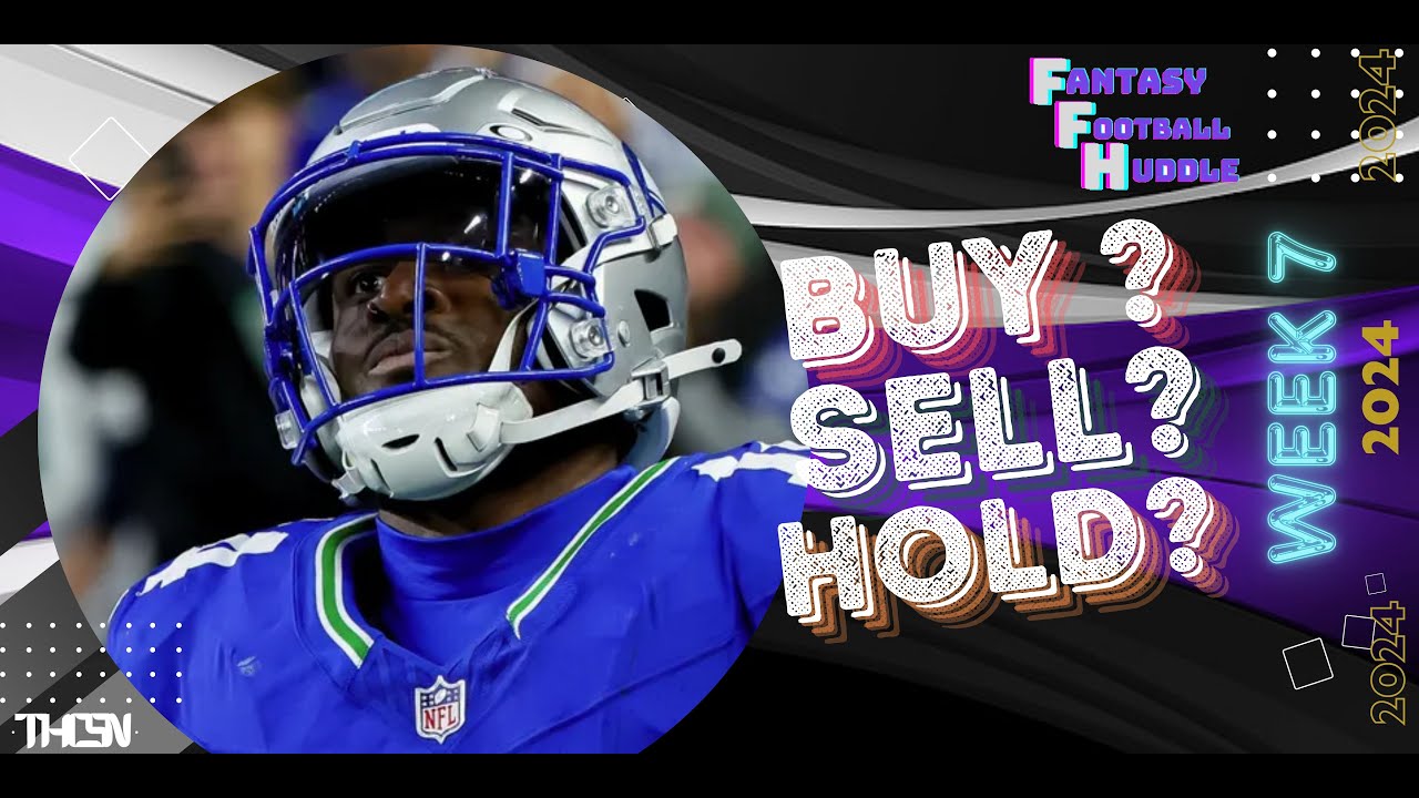 Fantasy Football Trade Advice Buy Low, Sell High for Week 7 YouTube