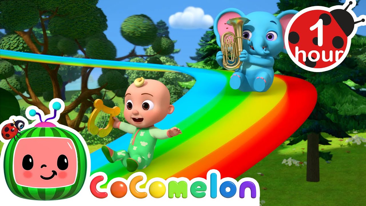 JJ & The Magic Beanstalk + More | Cocomelon's - JJ's Animal Time | Moonbug Food & Family Cartoons