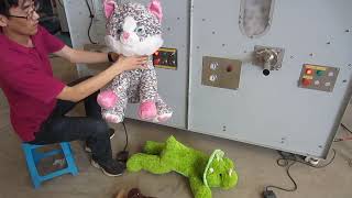 Plush toy soft teddy bear stuffer unstuffed animal dolls stuffing machine filling machine