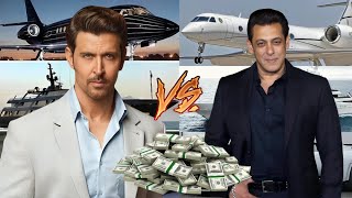 Salman Khan Vs Hirthik Roshan Lifestyle Comparison 2024 | Cars Collection | Total Networth | Hindi screenshot 1