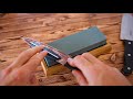 How to Use a Sharpening Stone KEENBEST Whetstone Professional Kitchen Knife Sharpener Stone Kit