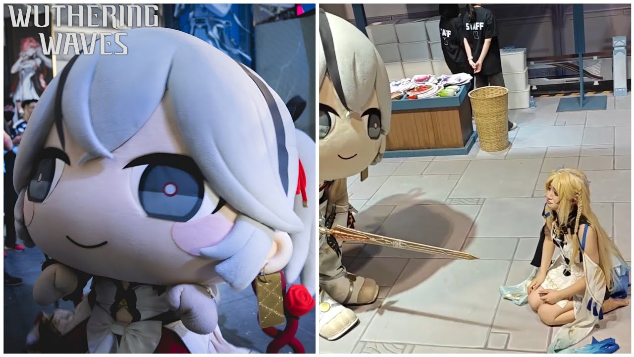 Camellya!!! Stop bullying Cartethyia 😭 | Kurofest | Wuthering Waves Mascot