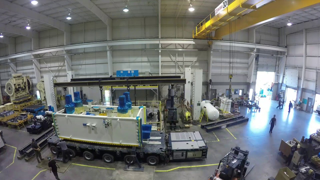 SIMPAC DE4P-1500 Tryout Press