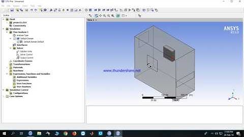 How to start with ANSYS CFX Pre