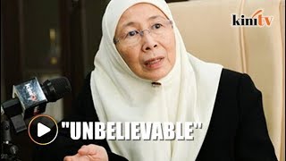 PKR president Dr Wan Azizah Wan Ismail said that the allegations by...